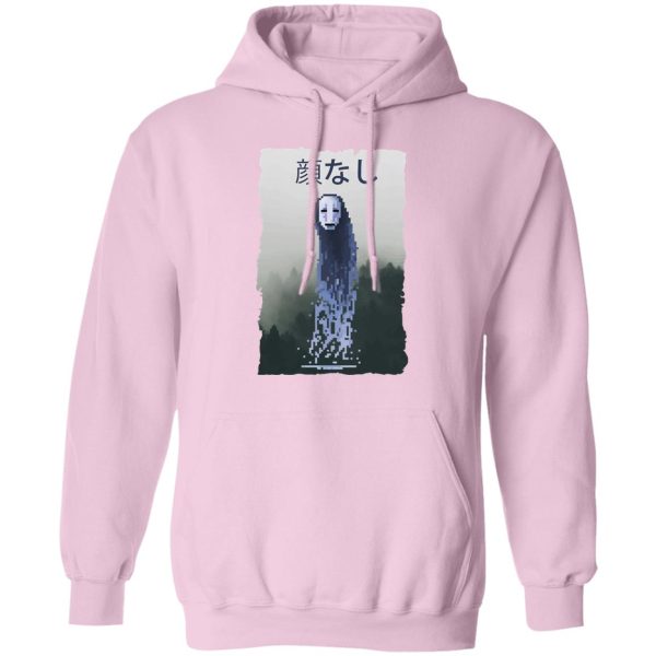 Spirited Away Arms Guy - Spirited Away No Face Kaonashi 8bit Hoodie-Apparel, Haku Spirited Away Dragon, Hoodie, kaonashi, no face, No Face From Spirited Away, Spirited Away, Spirited Away Arms Guy