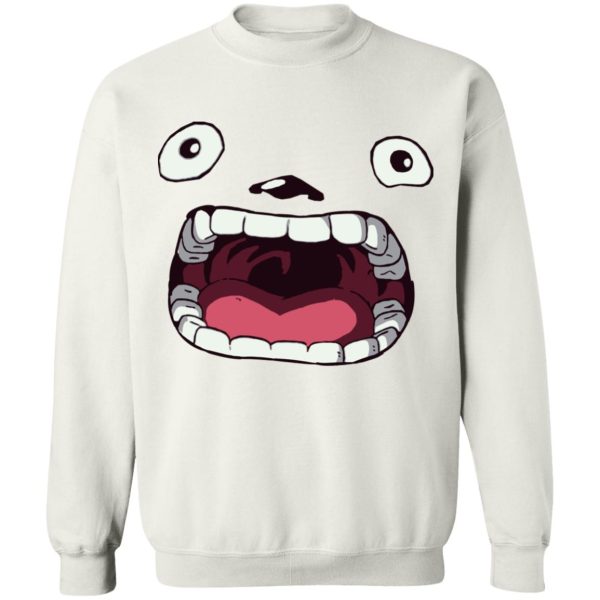 Totoro Poster - My Neighbor Totoro – Big Mouth Sweatshirt-Apparel, My Neighbor Totoro, Sweatshirt, Totoro Poster