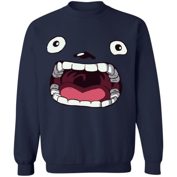 Totoro Poster - My Neighbor Totoro – Big Mouth Sweatshirt-Apparel, My Neighbor Totoro, Sweatshirt, Totoro Poster