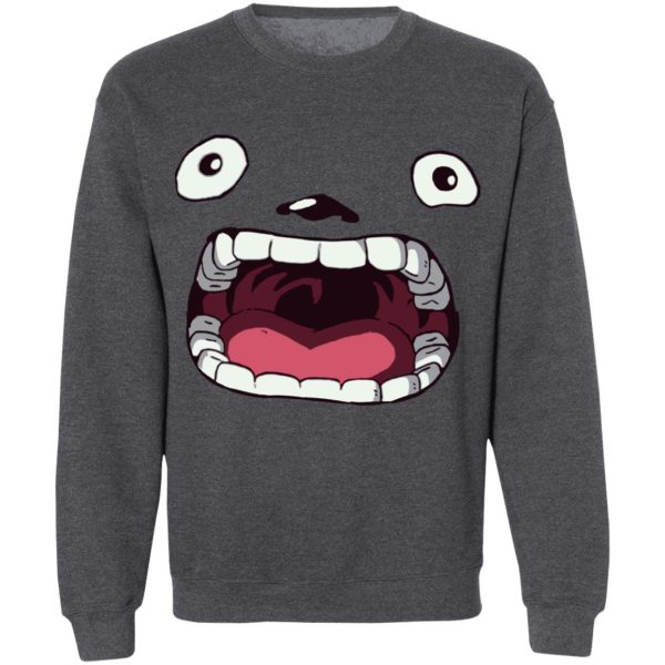 Totoro Poster - My Neighbor Totoro – Big Mouth Sweatshirt-Apparel, My Neighbor Totoro, Sweatshirt, Totoro Poster