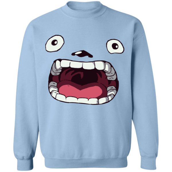 Totoro Poster - My Neighbor Totoro – Big Mouth Sweatshirt-Apparel, My Neighbor Totoro, Sweatshirt, Totoro Poster