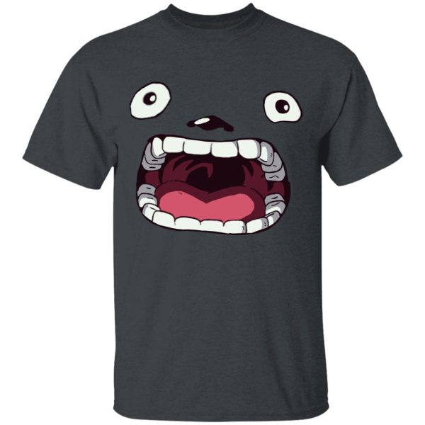 Totoro Plushie - My Neighbor Totoro – Big Mouth T Shirt-Apparel, My Neighbor Totoro, Totoro Plushie, Tshirt