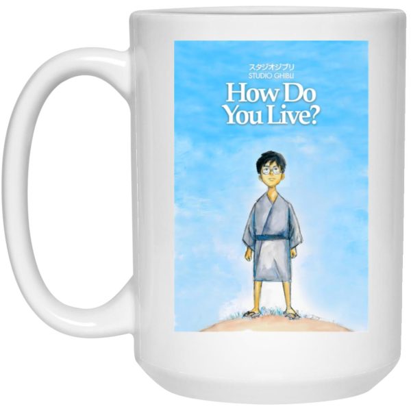 The Boy And The Heron Free - Studio Ghibli How Do You Live Mug-The Boy And The Heron Free