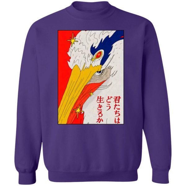 The Boy And The Heron Us Release Date - The Boy and The Heron Poster 3 Sweatshirt-The Boy And The Heron Us Release Date