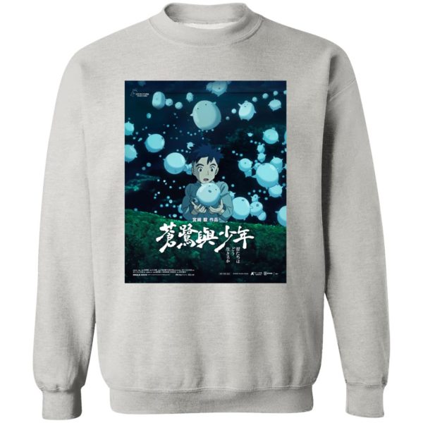 Boy And The Heron - The Boy and The Heron Poster 4 Sweatshirt-Boy And The Heron