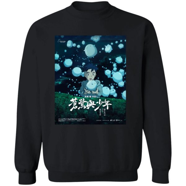 Boy And The Heron - The Boy and The Heron Poster 4 Sweatshirt-Boy And The Heron