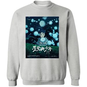 Boy And The Heron - The Boy and The Heron Poster 4 Sweatshirt-Boy And The Heron