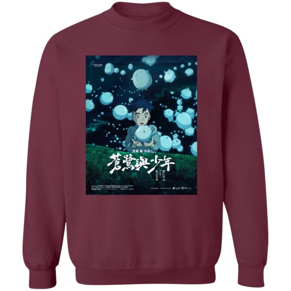 Boy And The Heron - The Boy and The Heron Poster 4 Sweatshirt-Boy And The Heron