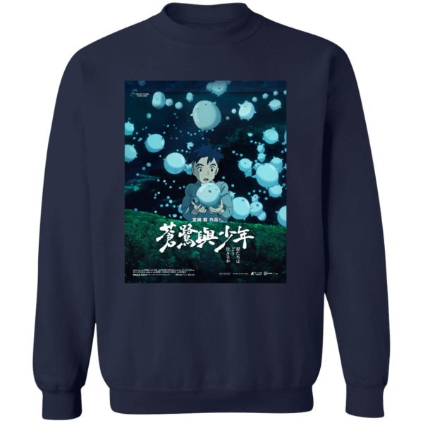 Boy And The Heron - The Boy and The Heron Poster 4 Sweatshirt-Boy And The Heron