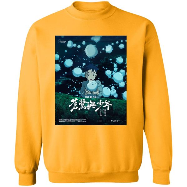 Boy And The Heron - The Boy and The Heron Poster 4 Sweatshirt-Boy And The Heron