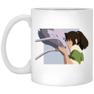 Spirited Away Arms Guy - Spirited Away Haku and Chihiro Graphic Mug-Accessories, House Decor, Mug, Spirited Away, Spirited Away Arms Guy