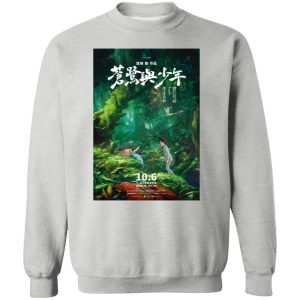 The Boy And The Heron Torrent - The Boy and The Heron Poster 5 Sweatshirt-The Boy And The Heron Torrent