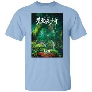 Boy And The Heron Showtimes - The Boy and The Heron Poster 5 T Shirt-Boy And The Heron Showtimes