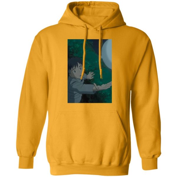 The Boy And The Heron Netflix - The Boy and The Heron – Mahito Maki with Warawara Hoodie-The Boy And The Heron Netflix