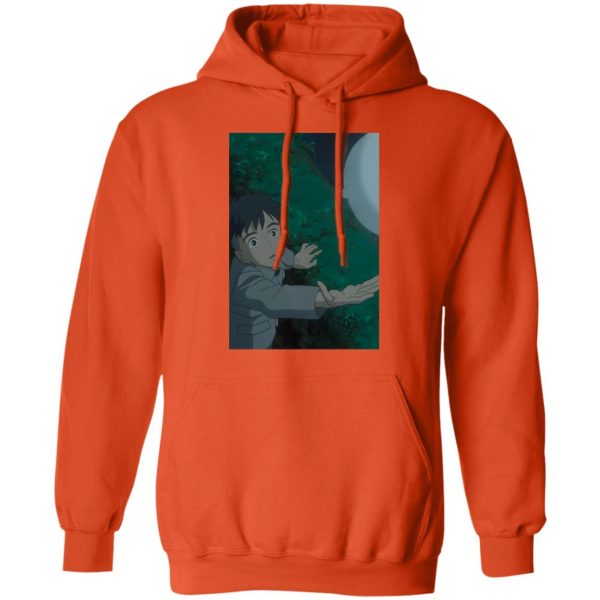 The Boy And The Heron Netflix - The Boy and The Heron – Mahito Maki with Warawara Hoodie-The Boy And The Heron Netflix