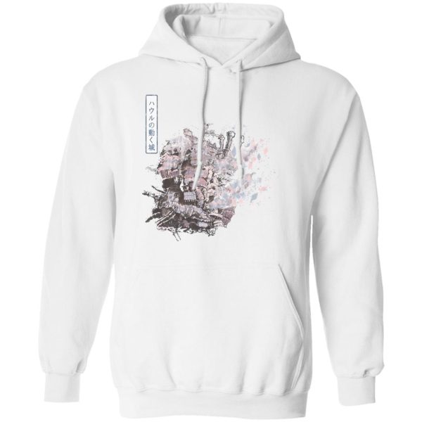 Fire Howl's Moving Castle - Howl’s Moving Castle Classic Hoodie-Apparel, Fire Howl's Moving Castle, Hoodie, Howl's Moving Castle