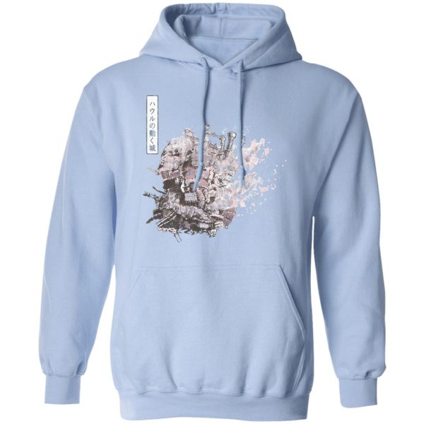 Fire Howl's Moving Castle - Howl’s Moving Castle Classic Hoodie-Apparel, Fire Howl's Moving Castle, Hoodie, Howl's Moving Castle