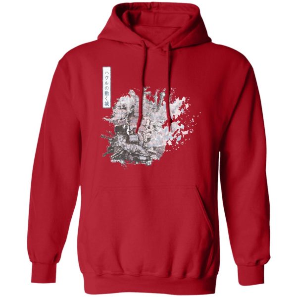 Fire Howl's Moving Castle - Howl’s Moving Castle Classic Hoodie-Apparel, Fire Howl's Moving Castle, Hoodie, Howl's Moving Castle