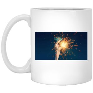 Sophie Howl's Moving Castle - Howl’s Moving Castle – Howl meets Calcifer Color Mug-Accessories, House Decor, Howl's Moving Castle, Mug, Sophie Howl's Moving Castle