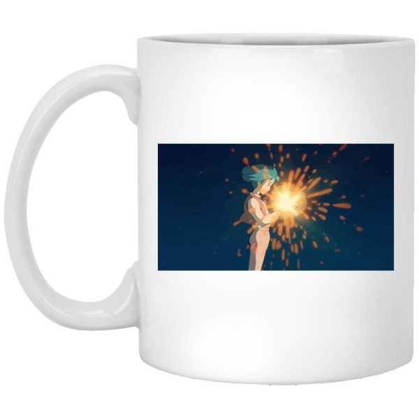 Sophie Howl's Moving Castle - Howl’s Moving Castle – Howl meets Calcifer Color Mug-Accessories, House Decor, Howl's Moving Castle, Mug, Sophie Howl's Moving Castle