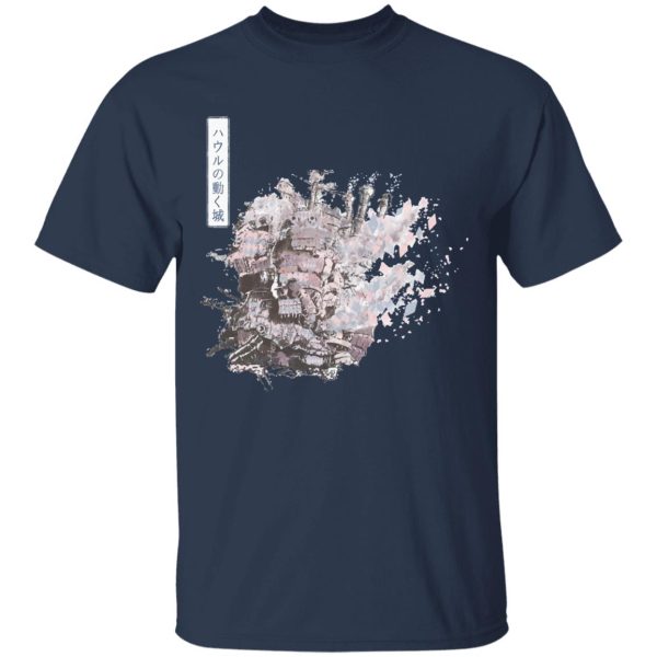 Howl's Moving Castle Film - Howl’s Moving Castle Classic T Shirt-Apparel, Howl's Moving Castle, Howl's Moving Castle Film, Tshirt