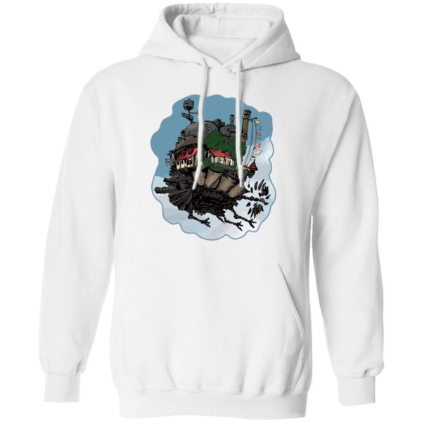 Howl's Moving Castle Poster - Howl’s Moving Castle Classic Color Hoodie-Apparel, Hoodie, Howl's Moving Castle, Howl's Moving Castle Poster