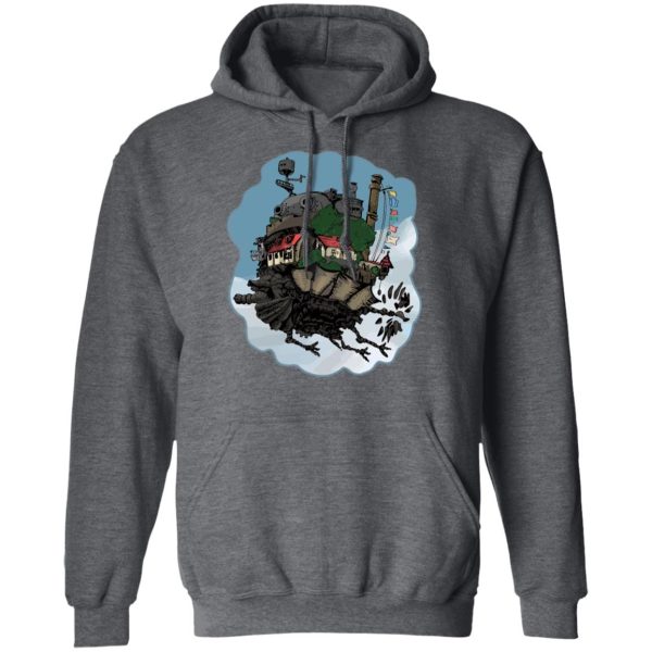 Howl's Moving Castle Poster - Howl’s Moving Castle Classic Color Hoodie-Apparel, Hoodie, Howl's Moving Castle, Howl's Moving Castle Poster