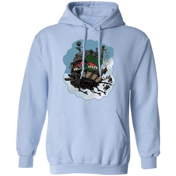 Howl's Moving Castle Poster - Howl’s Moving Castle Classic Color Hoodie-Apparel, Hoodie, Howl's Moving Castle, Howl's Moving Castle Poster