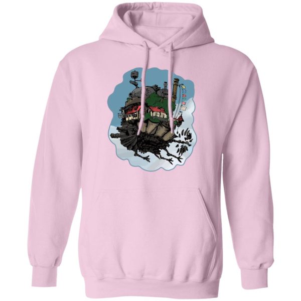 Howl's Moving Castle Poster - Howl’s Moving Castle Classic Color Hoodie-Apparel, Hoodie, Howl's Moving Castle, Howl's Moving Castle Poster