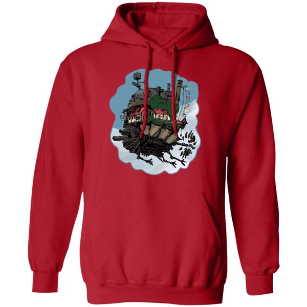 Howl's Moving Castle Poster - Howl’s Moving Castle Classic Color Hoodie-Apparel, Hoodie, Howl's Moving Castle, Howl's Moving Castle Poster