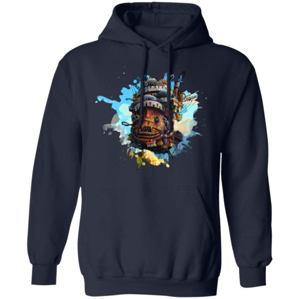 Howl's Moving Castle Howl - Howl’s Moving Castle Painting Hoodie-Apparel, Hoodie, Howl's Moving Castle, Howl's Moving Castle Howl