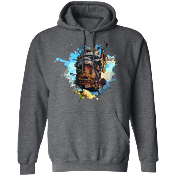 Howl's Moving Castle Howl - Howl’s Moving Castle Painting Hoodie-Apparel, Hoodie, Howl's Moving Castle, Howl's Moving Castle Howl