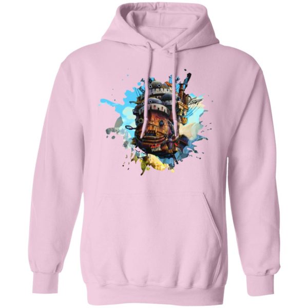 Howl's Moving Castle Howl - Howl’s Moving Castle Painting Hoodie-Apparel, Hoodie, Howl's Moving Castle, Howl's Moving Castle Howl