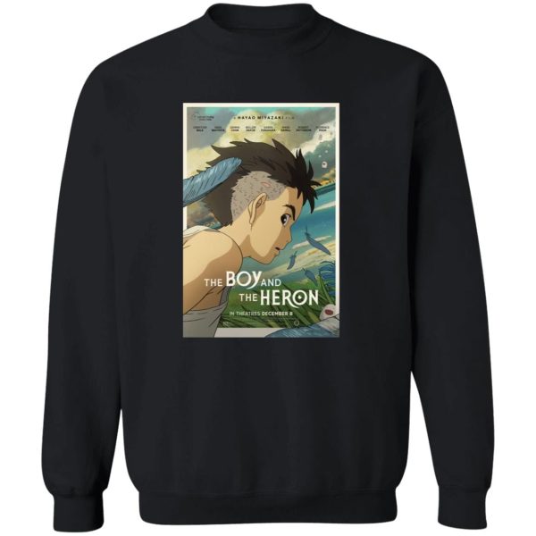 Where Can I Watch The Boy And The Heron - The Boy and The Heron Poster 2 Sweatshirt-Where Can I Watch The Boy And The Heron