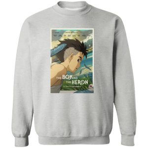 Where Can I Watch The Boy And The Heron - The Boy and The Heron Poster 2 Sweatshirt-Where Can I Watch The Boy And The Heron