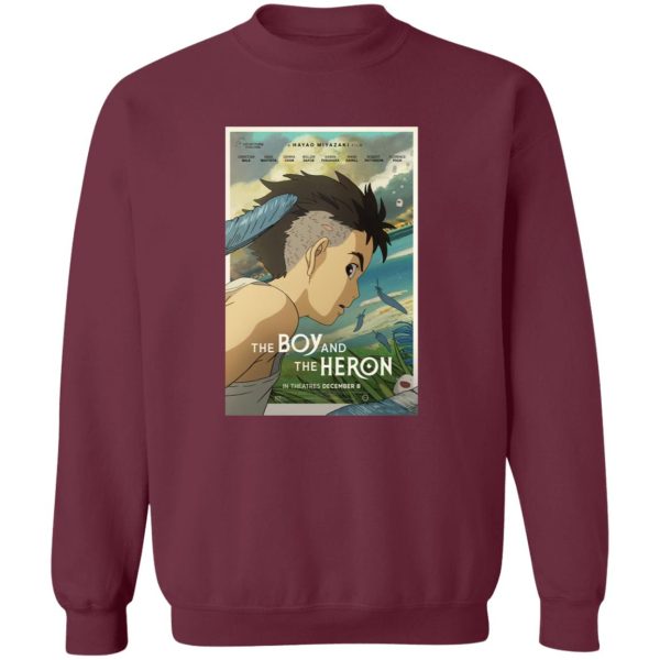 Where Can I Watch The Boy And The Heron - The Boy and The Heron Poster 2 Sweatshirt-Where Can I Watch The Boy And The Heron