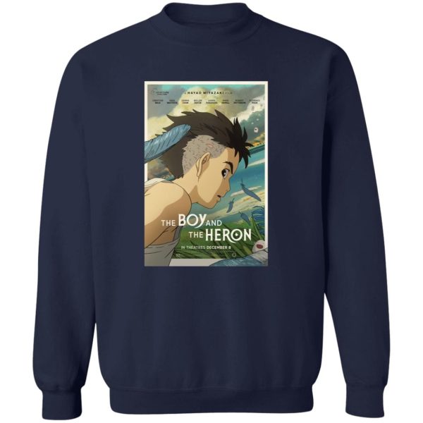 Where Can I Watch The Boy And The Heron - The Boy and The Heron Poster 2 Sweatshirt-Where Can I Watch The Boy And The Heron