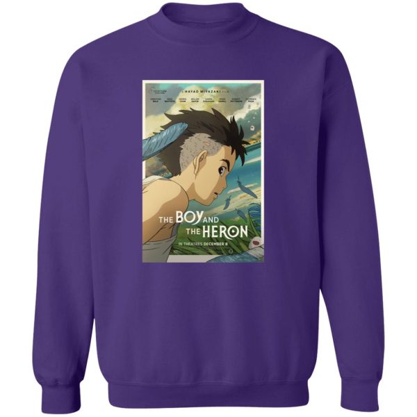 Where Can I Watch The Boy And The Heron - The Boy and The Heron Poster 2 Sweatshirt-Where Can I Watch The Boy And The Heron