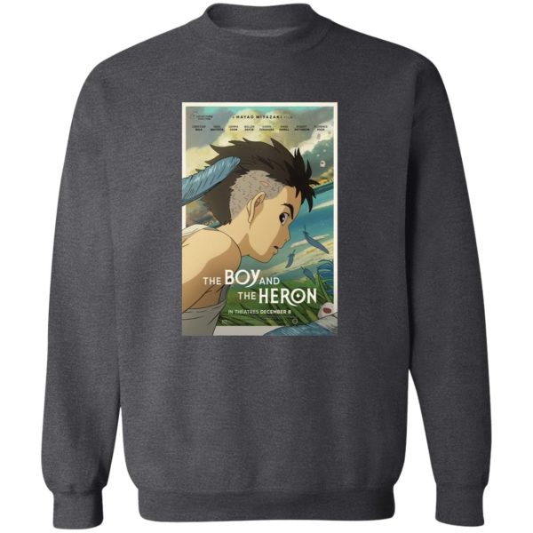 Where Can I Watch The Boy And The Heron - The Boy and The Heron Poster 2 Sweatshirt-Where Can I Watch The Boy And The Heron