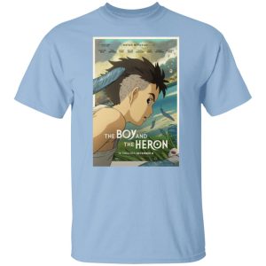 Boy And The Heron Japanese Name - The Boy and The Heron Poster 2 T Shirt-Boy And The Heron Japanese Name