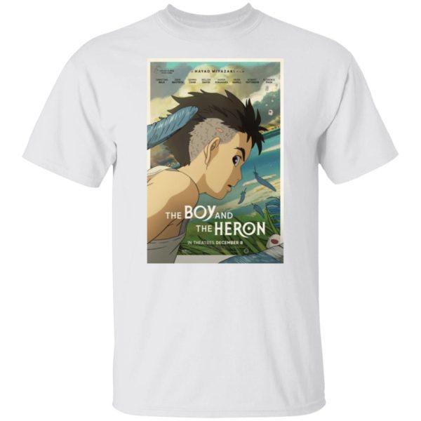 Boy And The Heron Japanese Name - The Boy and The Heron Poster 2 T Shirt-Boy And The Heron Japanese Name