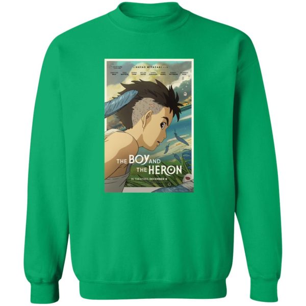 Where Can I Watch The Boy And The Heron - The Boy and The Heron Poster 2 Sweatshirt-Where Can I Watch The Boy And The Heron