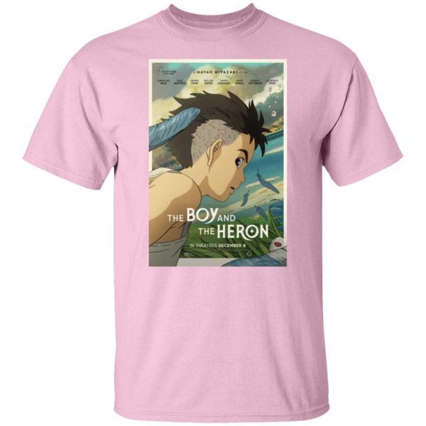 Boy And The Heron Japanese Name - The Boy and The Heron Poster 2 T Shirt-Boy And The Heron Japanese Name