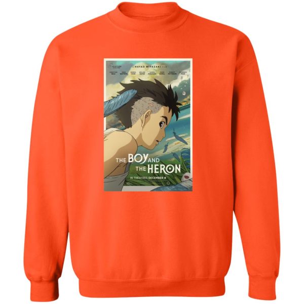 Where Can I Watch The Boy And The Heron - The Boy and The Heron Poster 2 Sweatshirt-Where Can I Watch The Boy And The Heron