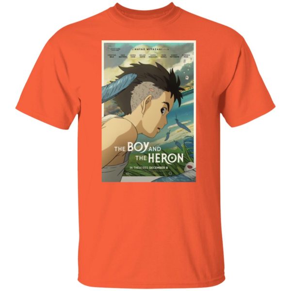 Boy And The Heron Japanese Name - The Boy and The Heron Poster 2 T Shirt-Boy And The Heron Japanese Name