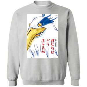 The Boy And The Heron Spider Verse - The Boy and The Heron Poster 1 Sweatshirt-The Boy And The Heron Spider Verse