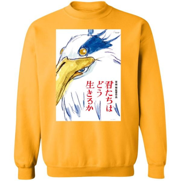 The Boy And The Heron Spider Verse - The Boy and The Heron Poster 1 Sweatshirt-The Boy And The Heron Spider Verse