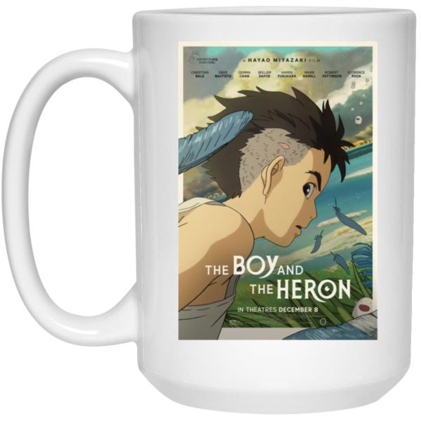 Awards Won By The Boy And The Heron - The Boy and The Heron Poster 2 Mug-Awards Won By The Boy And The Heron