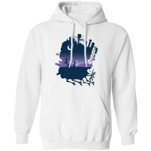 Howl's Moving Castle Film - Howl’s Moving Castle Midnight Hoodie-Apparel, Hoodie, Howl's Moving Castle, Howl's Moving Castle Film