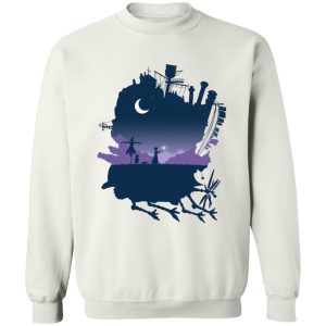 Howl's Moving Castle Diana Wynne Jones - Howl’s Moving Castle Midnight Sweatshirt-Apparel, Howl's Moving Castle, Howl's Moving Castle Diana Wynne Jones, Sweatshirt